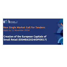 Iniciativa Capitais Europeias do Pequeno Comércio a Retalho: Convite para apresentação de propostas