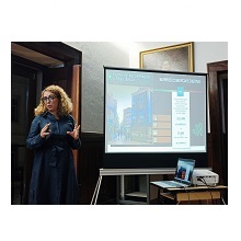 PRR  Reunião com os responsáveis do projeto e participação na apresentação do Bairro Comercial Digit