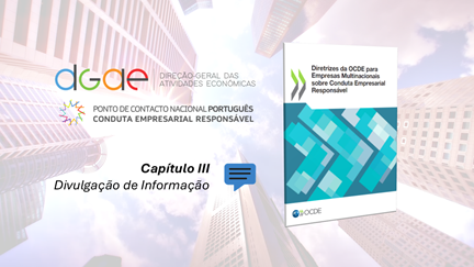 Vídeo Tutorial sobre o Capítulo III das Diretrizes da OCDE para Empresas Multinacionais sobre Condut