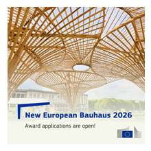 Candidaturas para a 6.ª edição dos Prémios Novo Bauhaus Europeu 
